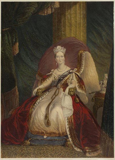 Victoria, Königin von Großbritannien, Indien usw. von George Baxter