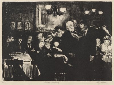 Abend des Künstlers von George Bellows