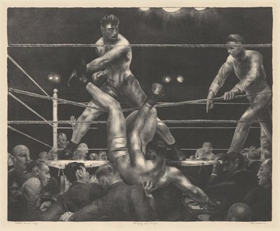 Dempsey und Firpo von George Bellows