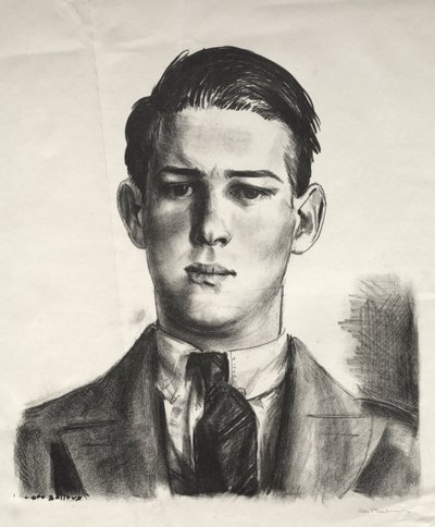 Kopf von Gregory von George Bellows