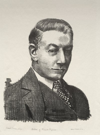 Skizze von Frank Byrne von George Bellows