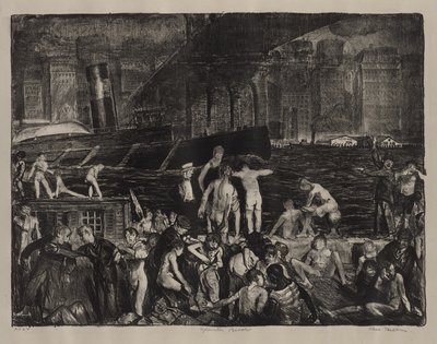 Splinter Beach von George Bellows