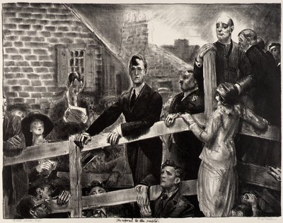 Der Appell an das Volk von George Bellows