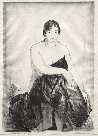 Das Modell, Zweiter Stein von George Bellows