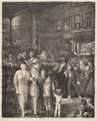 Die Straße von George Bellows