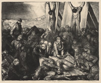 Krieg-Serie: Gott strafe England von George Bellows