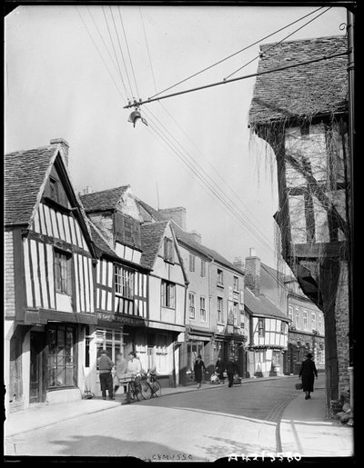 Friar Street, Worcester, Worcestershire, 1942 von George Bernard Mason