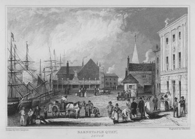 Barnstaple Quay, Devon von George Bryant Campion
