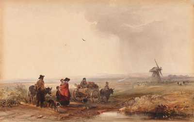 Zigeunerlager, Holland von George Bryant Campion