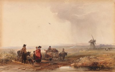Zigeunerlager, Holland von George Bryant Campion