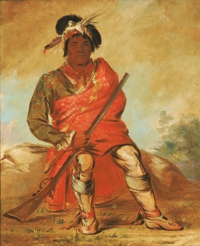 Eteh-éé-fix-e-co, Hirsch ohne Herz, ein Häuptling von George Catlin