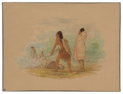Flathead-Indianer von George Catlin