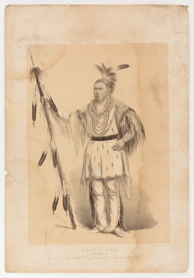 Joc-o-sot, der Gehende Bär von George Catlin