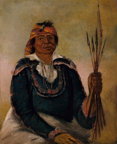 Ni-có-man, Die Antwort, Zweiter Häuptling von George Catlin