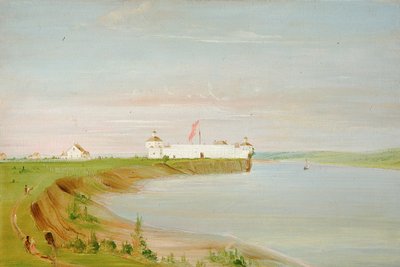 Rock Island, Garnison der Vereinigten Staaten von George Catlin