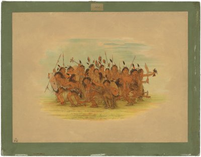 Skalptanz - Sioux von George Catlin