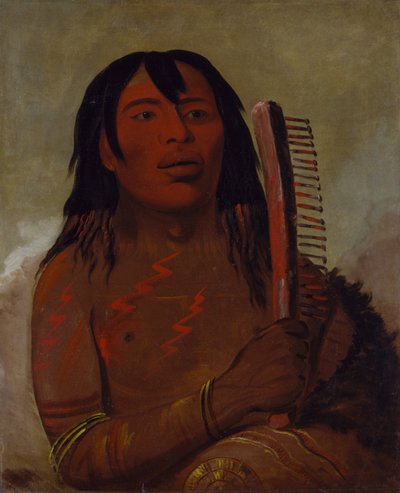 Tcha-dés-sa-ko-máh-pee, Bärenkind von George Catlin