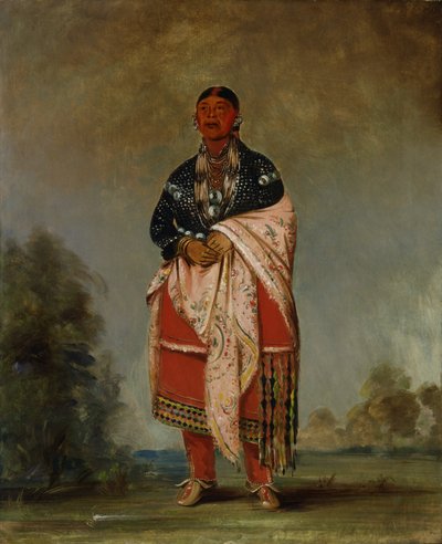 Frau von Kee-o-kúk von George Catlin