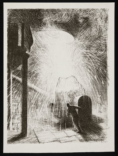 Der Ofen von George Clausen