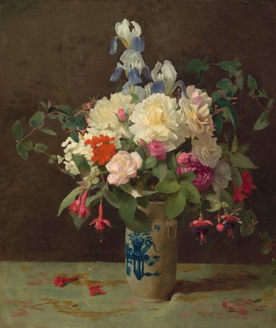 Vase mit Blumen von George Cochran Lambdin