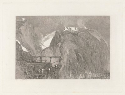Tintagel Castle, Cornwall von George Cooke