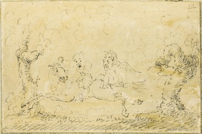 Komische Szene I von George Cruikshank