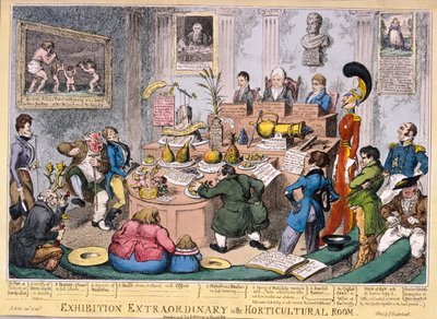 Ausstellung der Royal Horticultural Society, London von George Cruikshank