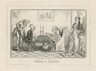 Schachspiel von George Cruikshank