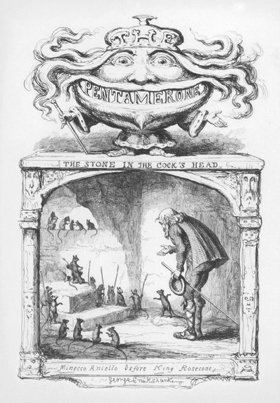 Illustration für The Pentamerone von George Cruikshank von George Cruikshank