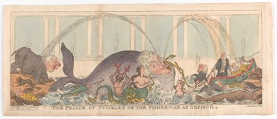 Der Prinz von Walen oder der Fischer vor Anker, 1. Mai 1812 von George Cruikshank