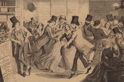 Die Kinder des Betrunkenen von George Cruikshank