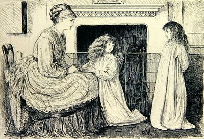 Kinderillustration von George du Maurier