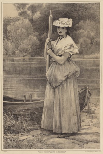 Die Tochter des Fährmanns von George Dunlop Leslie