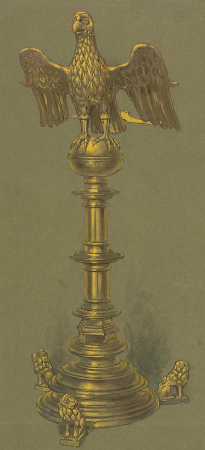 Entwürfe für Jones und Willis, Metall- und Holzarbeiter und Kirchenmöbelhersteller aus Birmingham und London von George Edmund Street