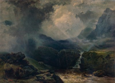 Ein Riss im Dunkel, 19. Jahrhundert, 1935 von George Edwards Hering