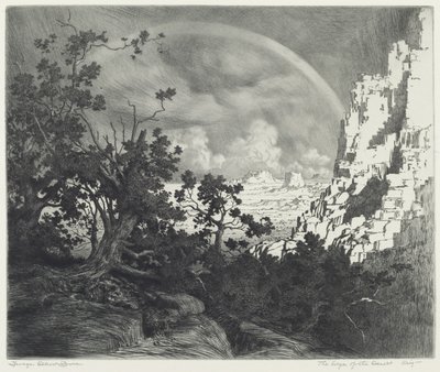 Am Rand der Wüste, Arizona von George Elbert Burr