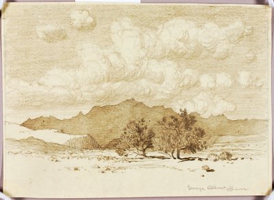 Ohne Titel (Zeichnung für Druck) von George Elbert Burr