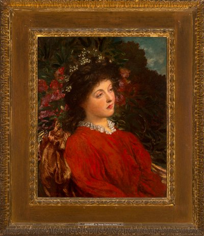 Porträt von Eveleen Tennant (später Mrs F.W.H. Myers) 1876 von George Frederic Watts