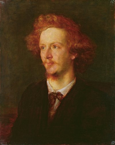 Porträt von Algernon Charles Swinburne, 1867 von George Frederick Watts