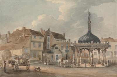 Corn Hill und Moot Hall, Ipswich von George Frost
