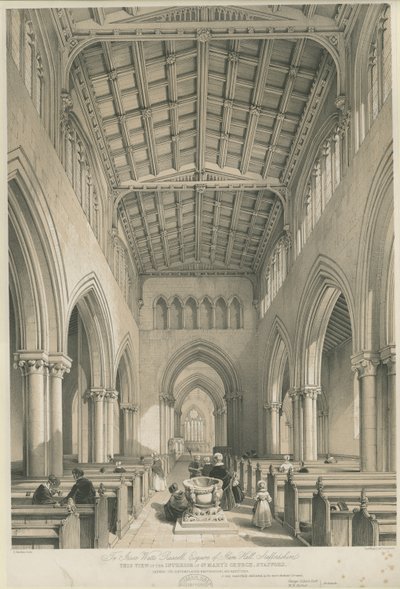 Stafford - Innenraum der St. Mary