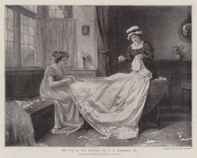 Der Vorabend der Hochzeit von George Goodwin Kilburne