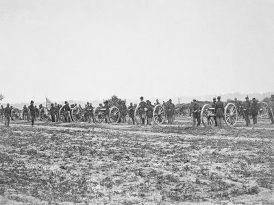 Motts Batterie in Position, 1862 von George H. Houghton
