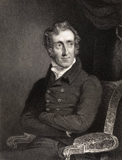 Henry Welbore Agar Ellis, 2. Viscount Clifden, graviert von Edward Scriven, aus 