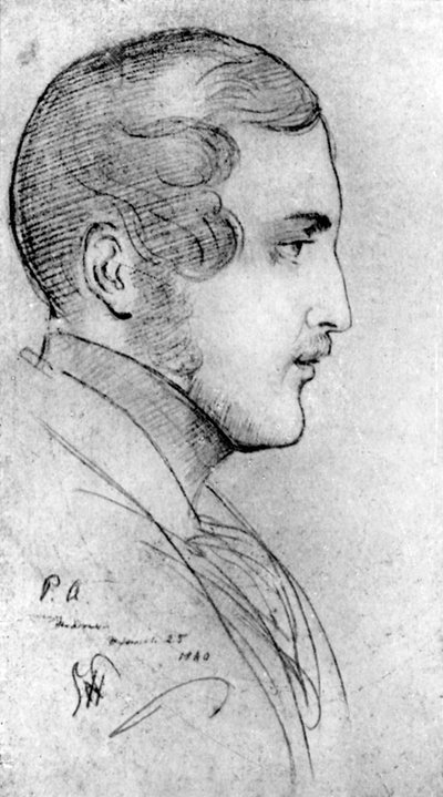 Prinzgemahl Albert, Ehemann und Gemahl von Königin Victoria von George Hayter