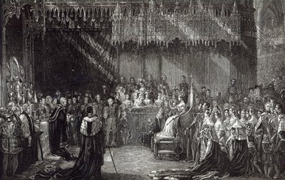Die Krönung der Königin von George Hayter