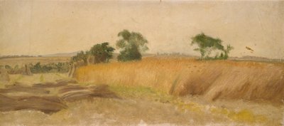 Studie eines Kornfeldes von George Heming Mason