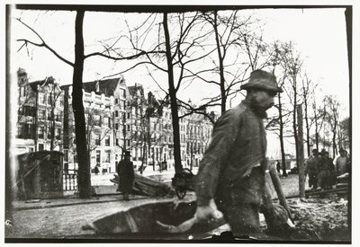 Durchbruch auf der Raadhuisstraat in Amsterdam von George Hendrik Breitner