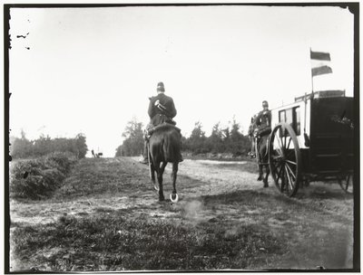 Gelbe Reiter zu Pferd in der Nähe von Arnheim von George Hendrik Breitner