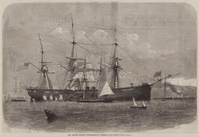 Die Dampffregatte der Vereinigten Staaten, Niagara von George Henry Andrews